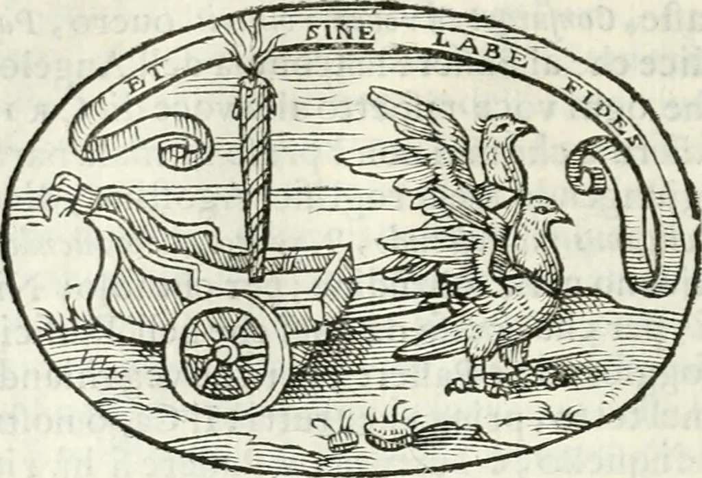 An illustration from Delle imprese, trattato, 1592, leaf 441