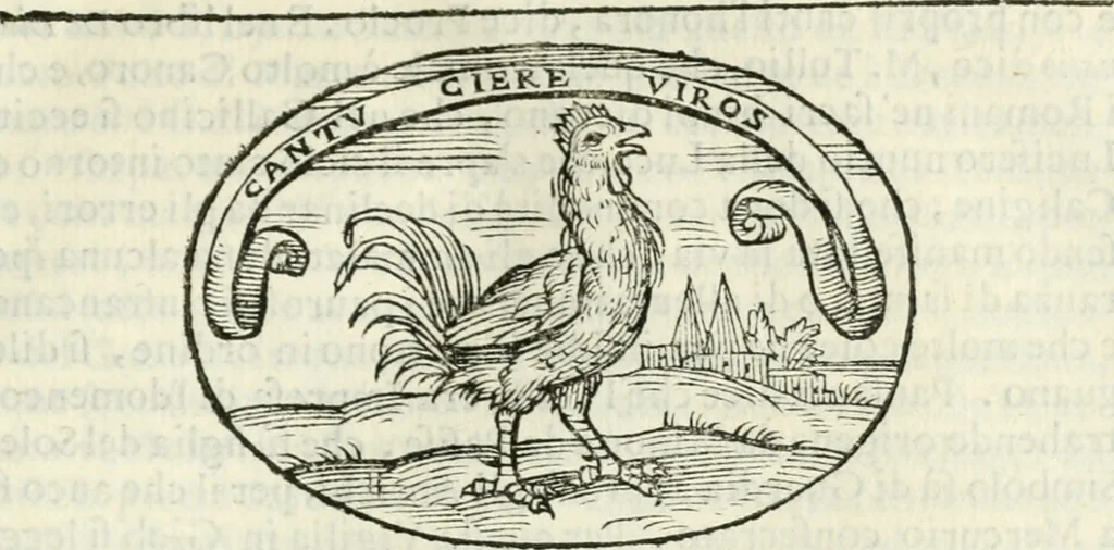 An illustration from Delle imprese, trattato, 1592, leaf 462