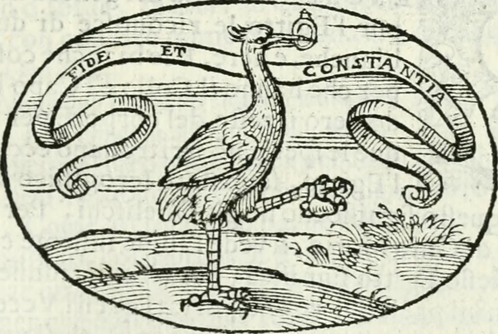 An illustration from Delle imprese, trattato, 1592, leaf 470