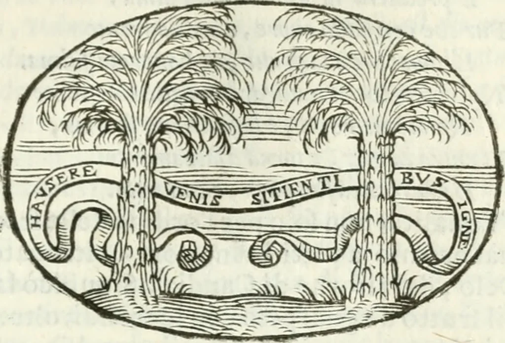 An illustration from Delle imprese, trattato, 1592, leaf 490