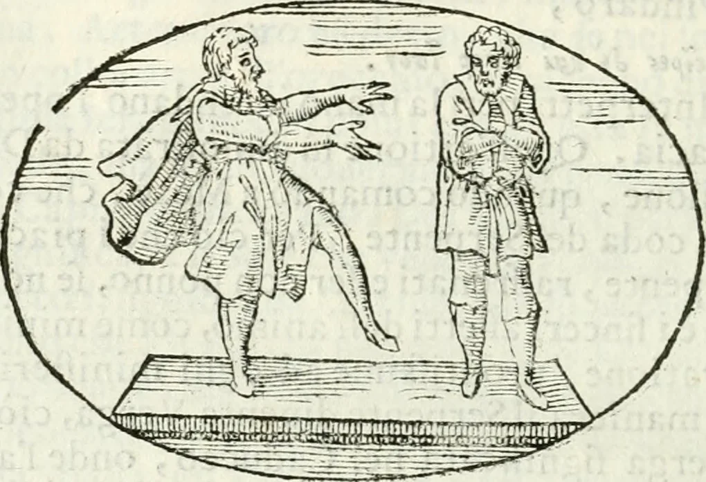An illustration from Delle imprese, trattato, 1592, leaf 523