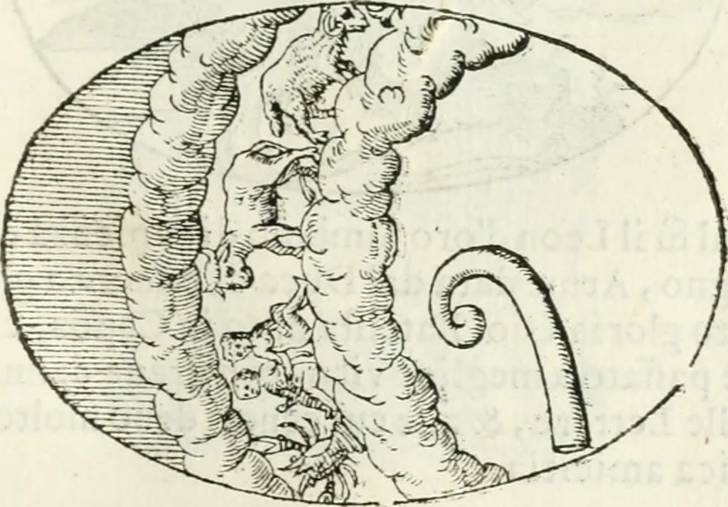 An illustration from Delle imprese, trattato, 1592, leaf 528
