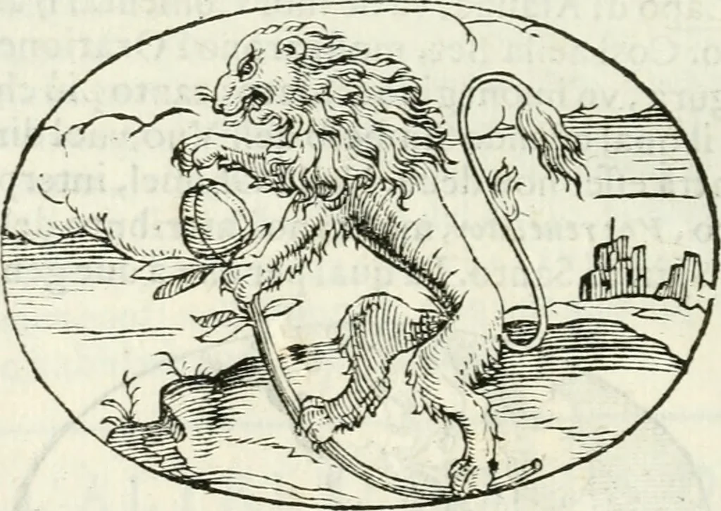 An illustration from Delle imprese, trattato, 1592, leaf 529