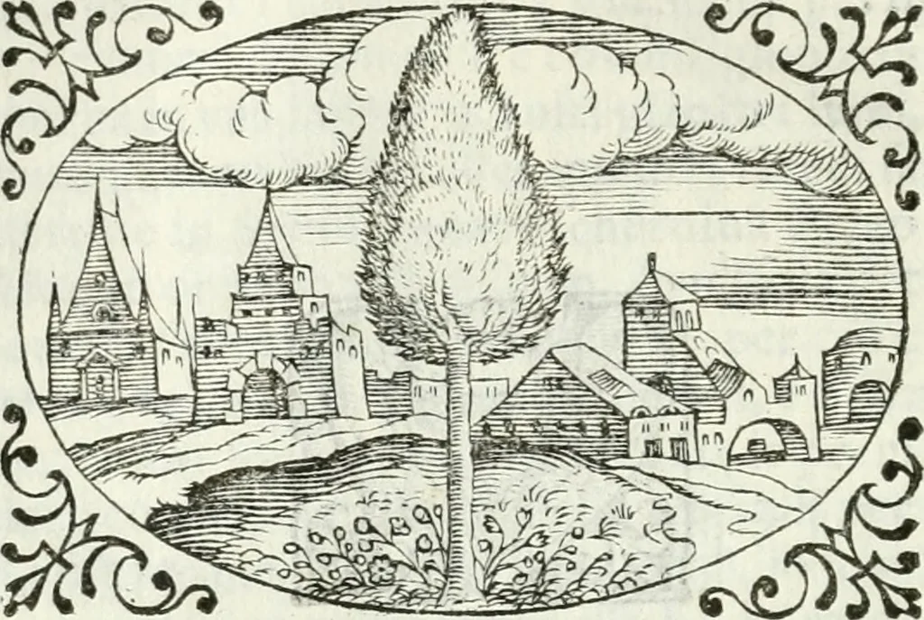 An illustration from Delle imprese, trattato, 1592, leaf 537