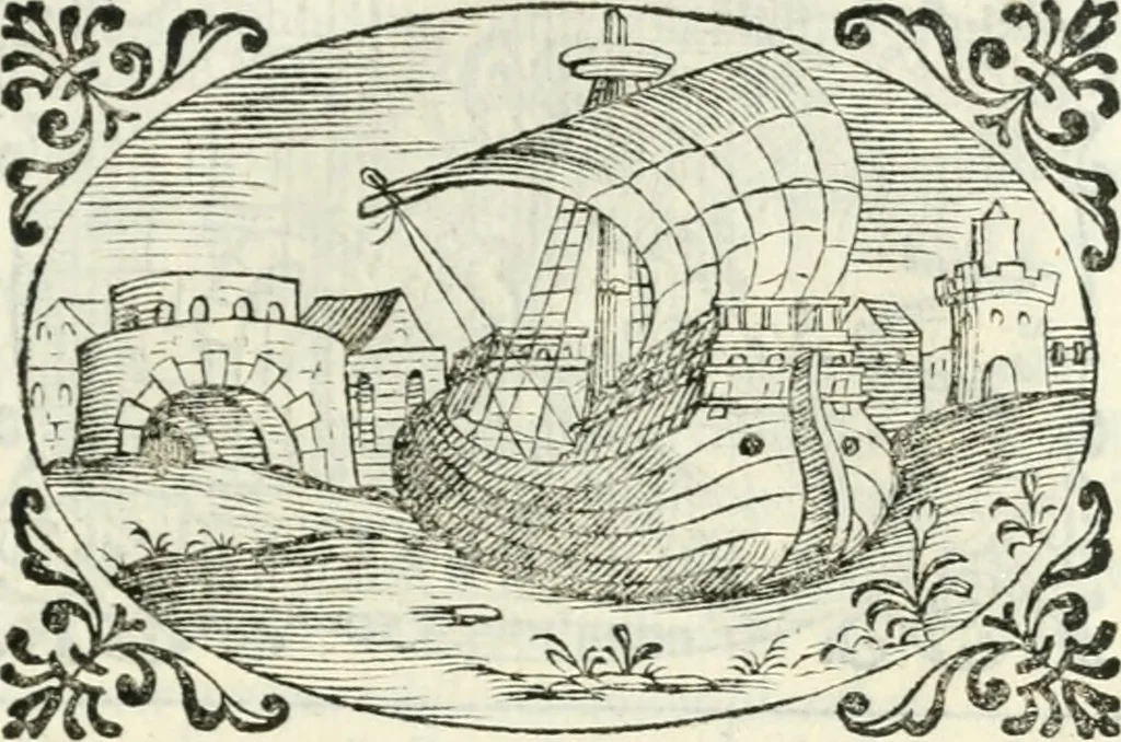 An illustration from Delle imprese, trattato, 1592, leaf 550