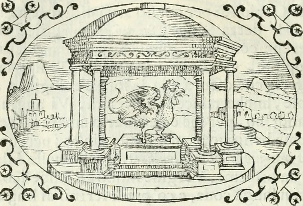 An illustration from Delle imprese, trattato, 1592, leaf 565