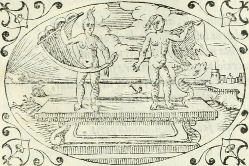 An illustration from Delle imprese, trattato, 1592, leaf 566