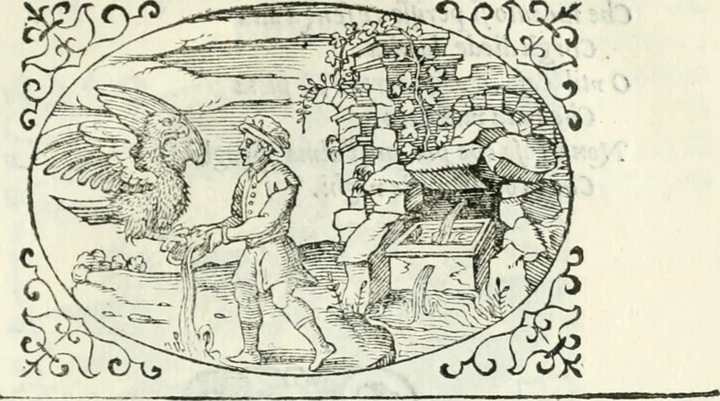 An illustration from Delle imprese, trattato, 1592, leaf 568