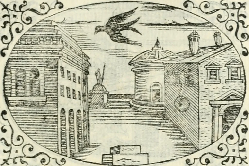 An illustration from Delle imprese, trattato, 1592, leaf 576
