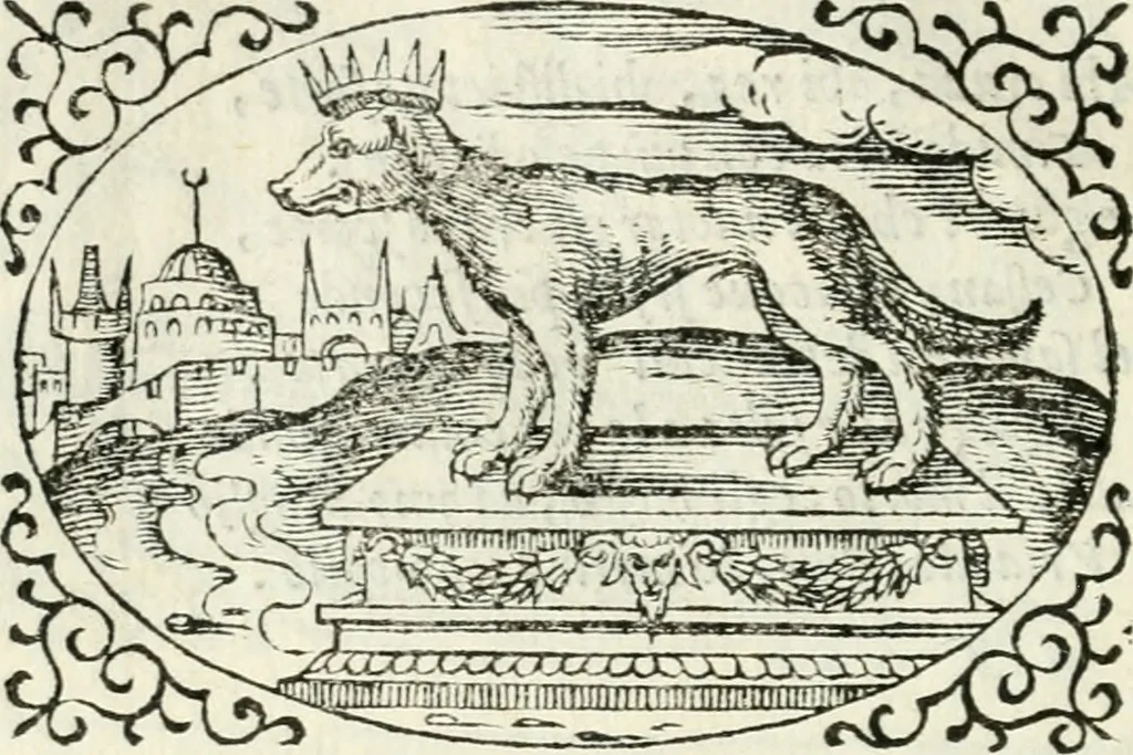 An illustration from Delle imprese, trattato, 1592, leaf 593