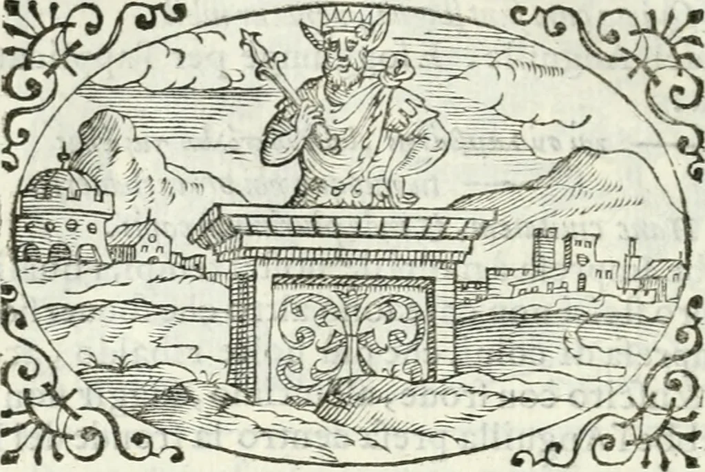 An illustration from Delle imprese, trattato, 1592, leaf 611