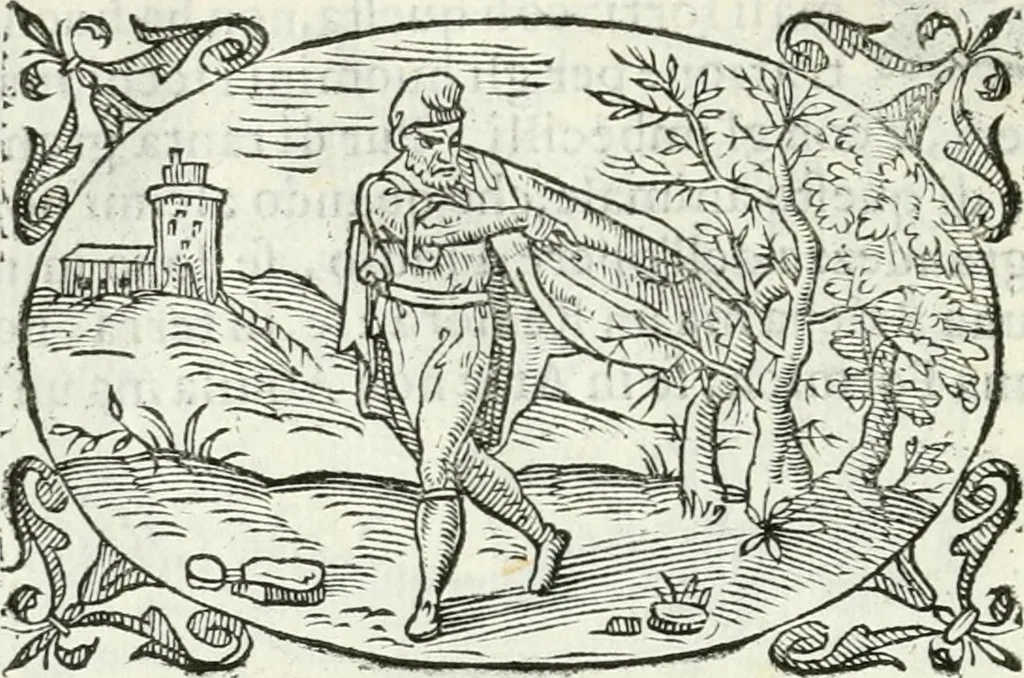 An illustration from Delle imprese, trattato, 1592, leaf 635