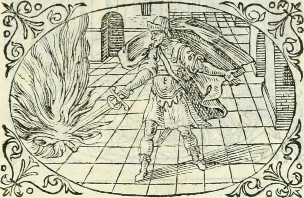 An illustration from Delle imprese, trattato, 1592, leaf 646