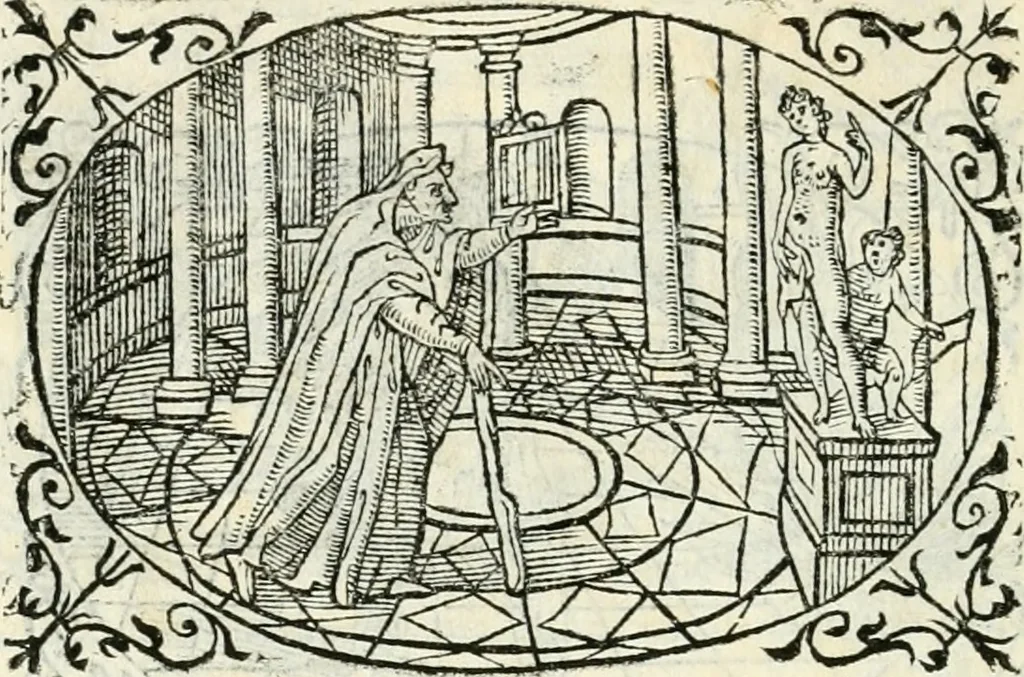 An illustration from Delle imprese, trattato, 1592, leaf 647