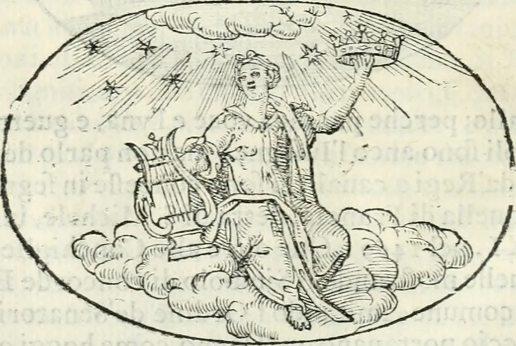 An illustration from Delle imprese, trattato, 1592, leaf 87
