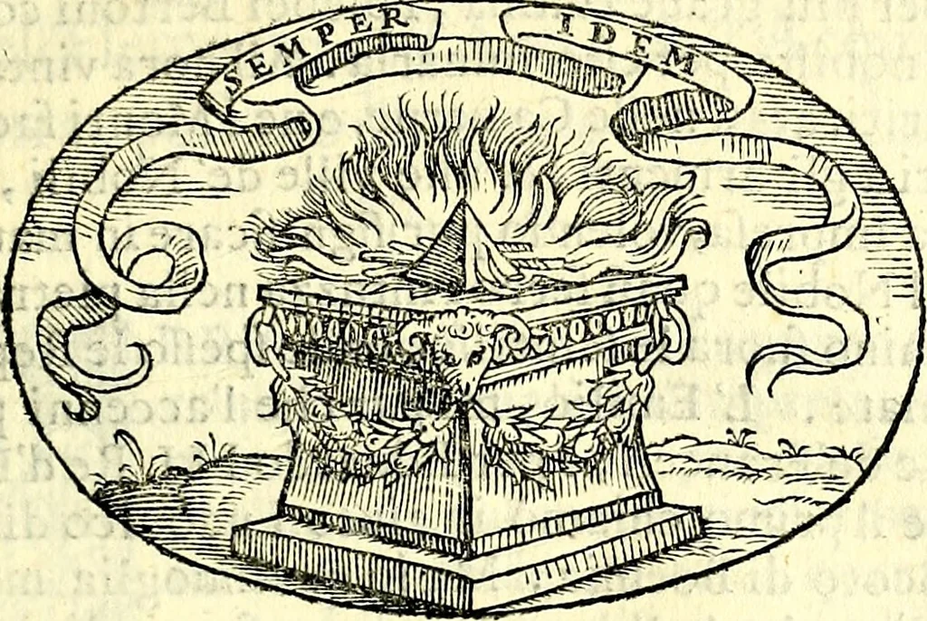 An illustration from Delle imprese trattato, 1592, leaf 122