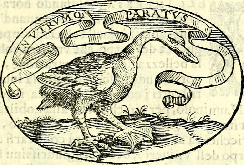 An illustration from Delle imprese trattato, 1592, leaf 132