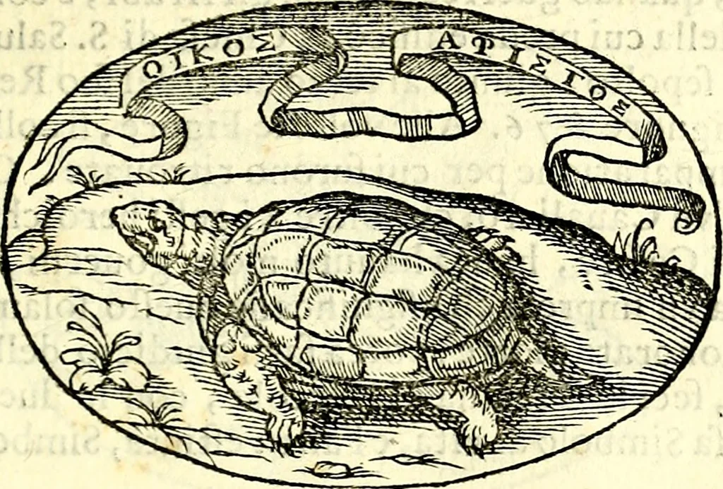 An illustration from Delle imprese trattato, 1592, leaf 156