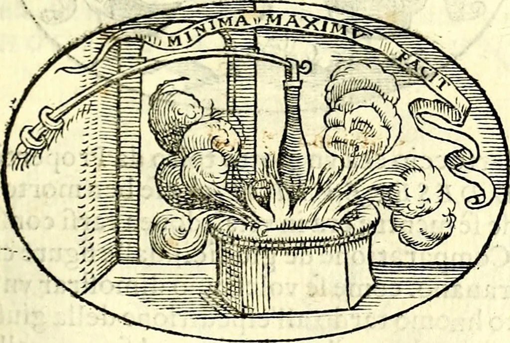 An illustration from Delle imprese trattato, 1592, leaf 156