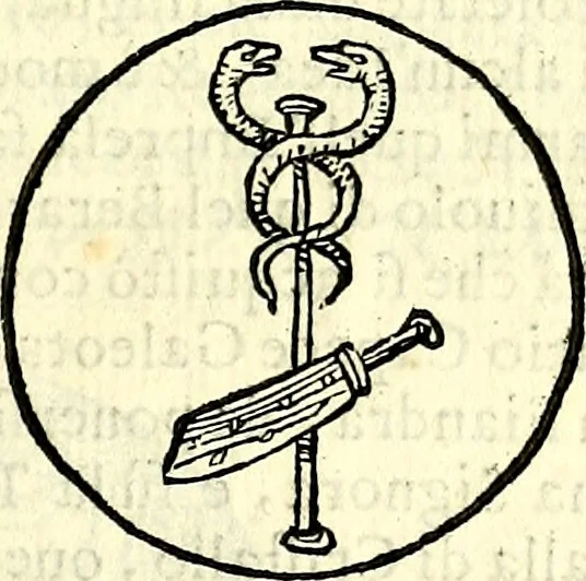 An illustration from Delle imprese trattato, 1592, leaf 164