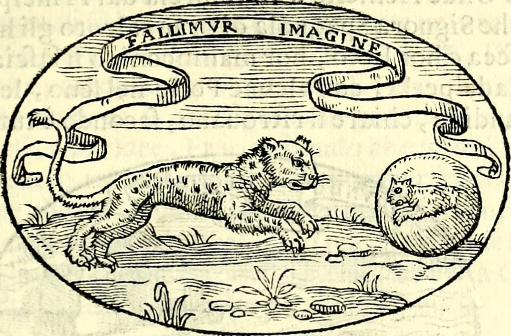An illustration from Delle imprese trattato, 1592, leaf 166