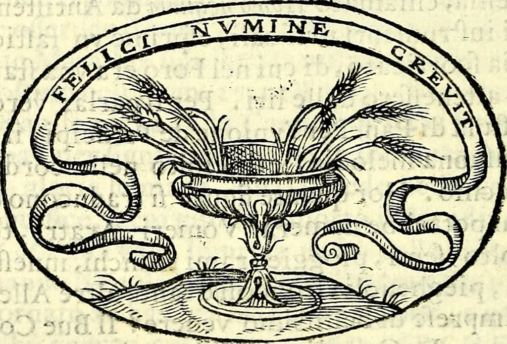 An illustration from Delle imprese trattato, 1592, leaf 173