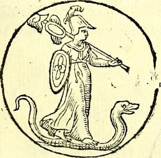 An illustration from Delle imprese trattato, 1592, leaf 182