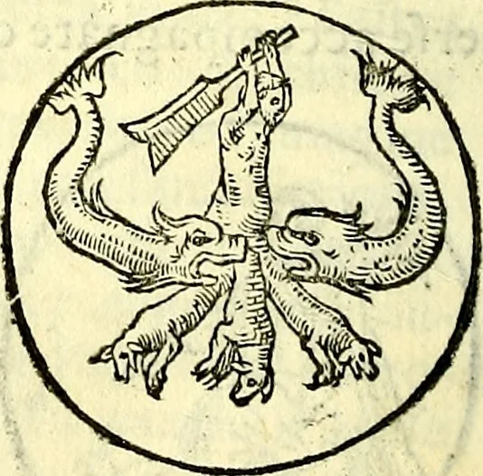 An illustration from Delle imprese trattato, 1592, leaf 183