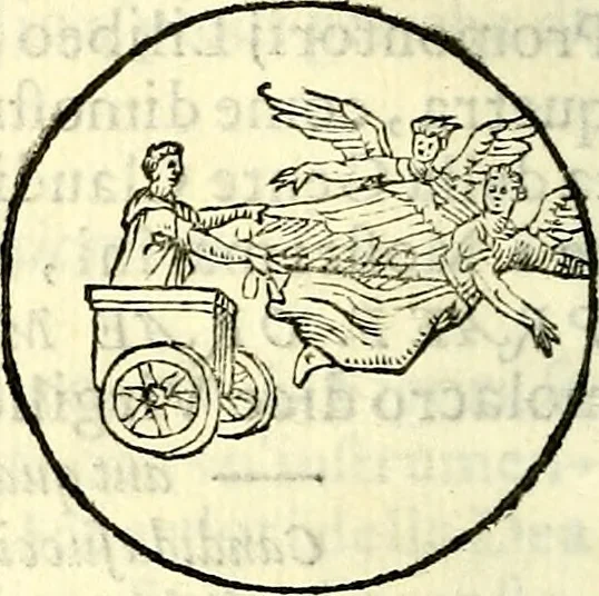 An illustration from Delle imprese trattato, 1592, leaf 185