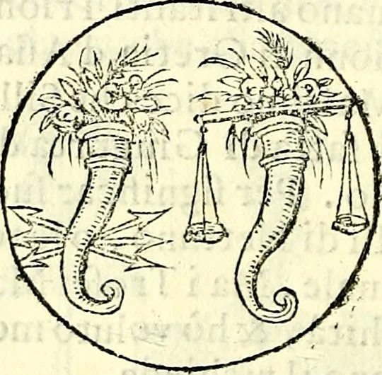 An illustration from Delle imprese trattato, 1592, leaf 187