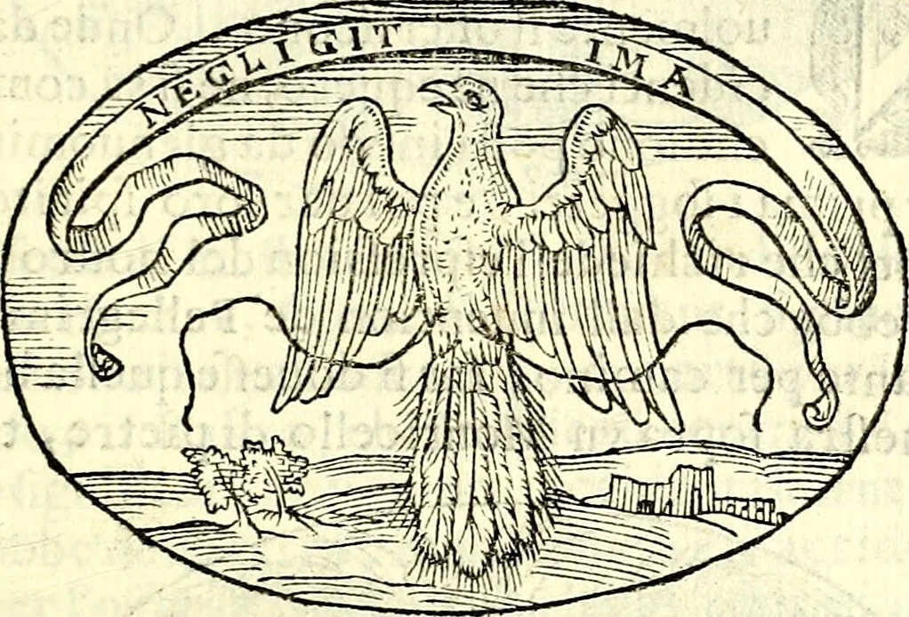 An illustration from Delle imprese trattato, 1592, leaf 198