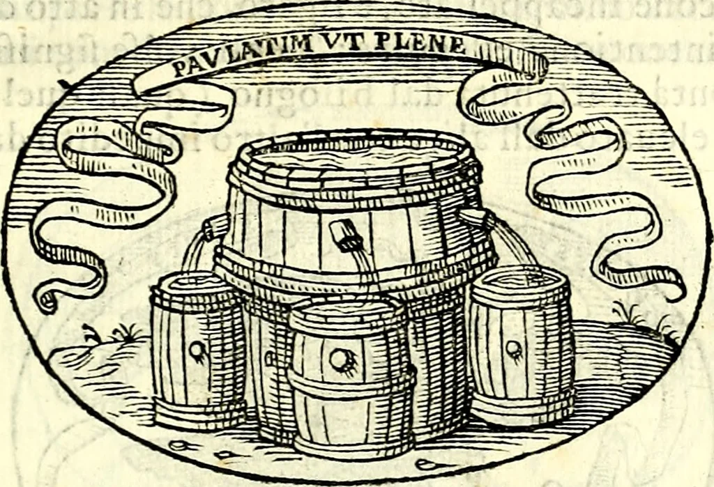 An illustration from Delle imprese trattato, 1592, leaf 200