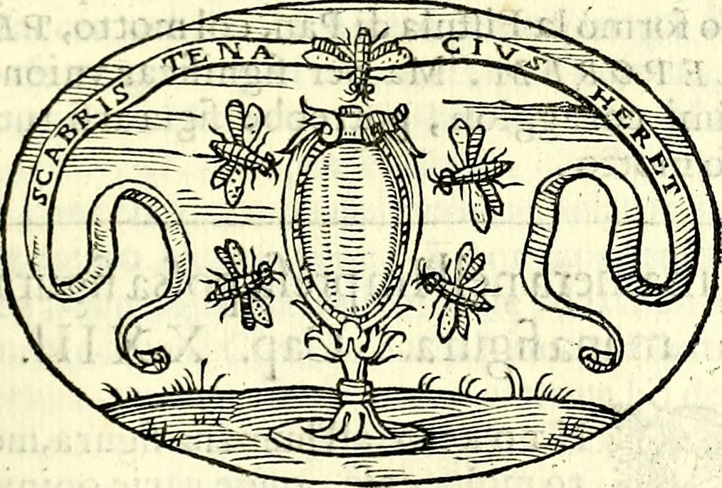 An illustration from Delle imprese trattato, 1592, leaf 202