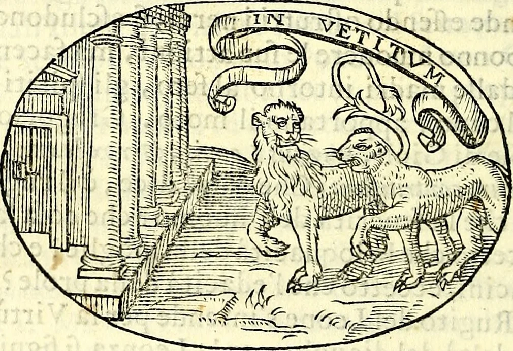 An illustration from Delle imprese trattato, 1592, leaf 247
