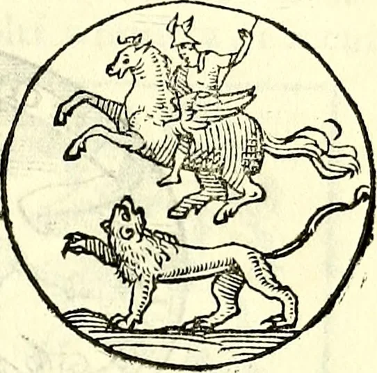 An illustration from Delle imprese trattato, 1592, leaf 248