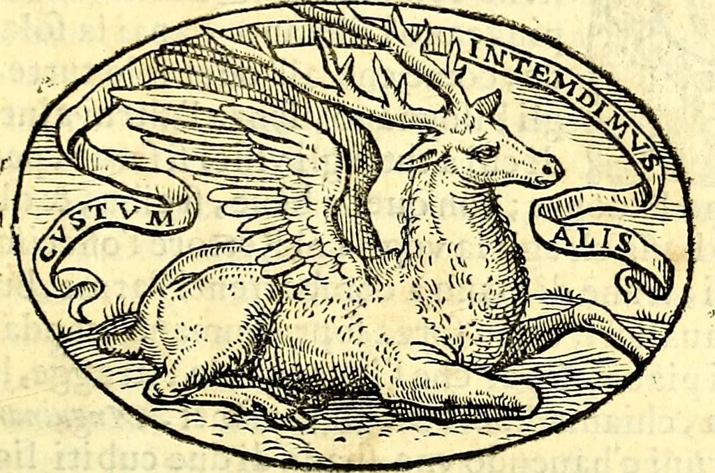 An illustration from Delle imprese trattato, 1592, leaf 256