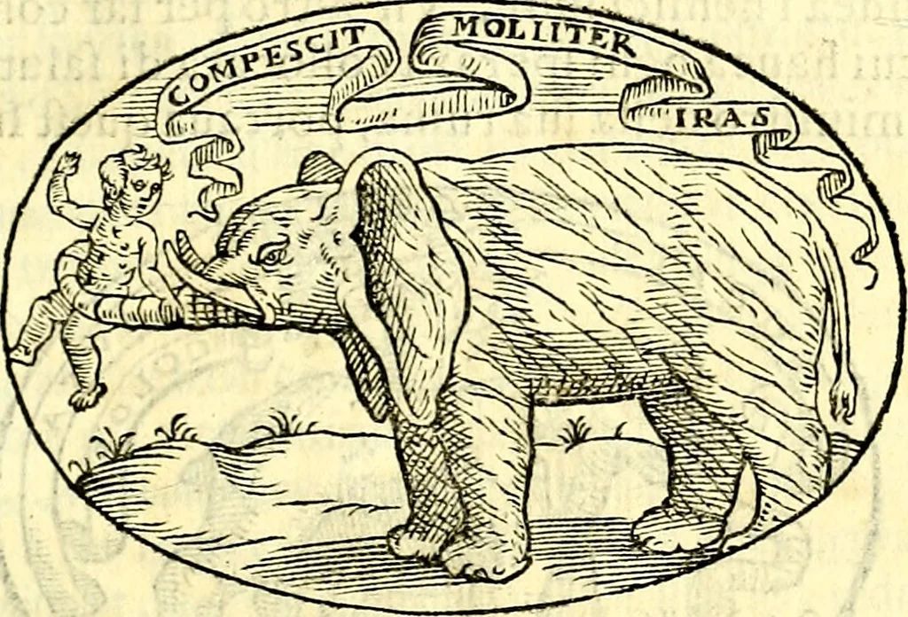 An illustration from Delle imprese trattato, 1592, leaf 262
