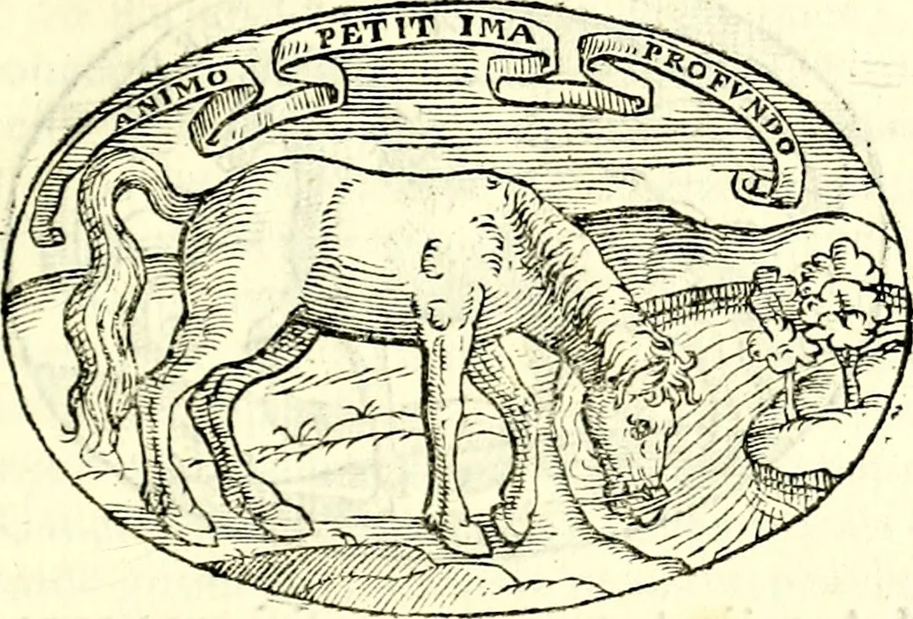 An illustration from Delle imprese trattato, 1592, leaf 276