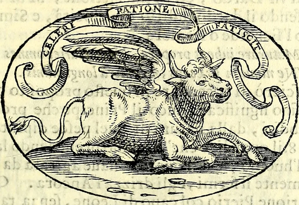 An illustration from Delle imprese trattato, 1592, leaf 296