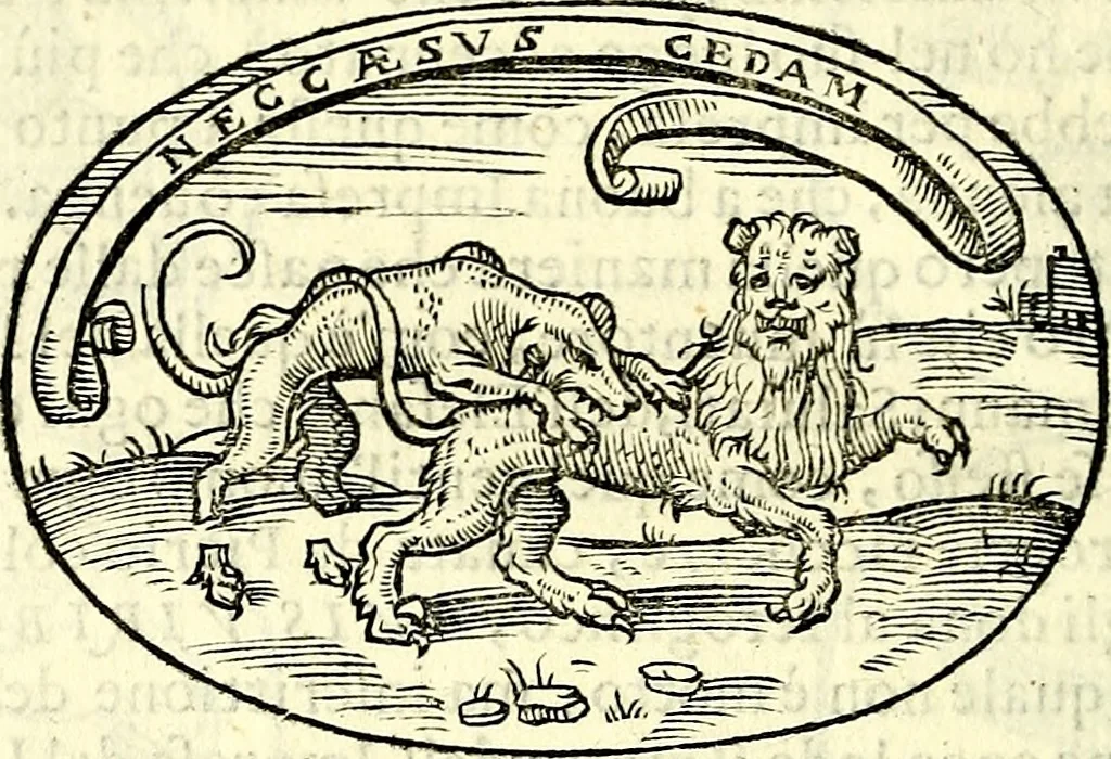 An illustration from Delle imprese trattato, 1592, leaf 313