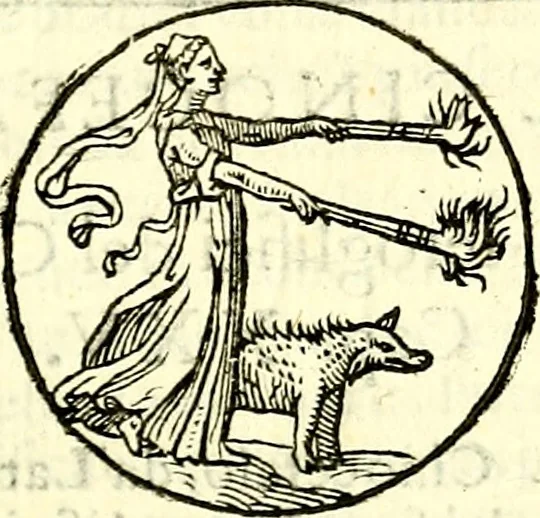 An illustration from Delle imprese trattato, 1592, leaf 350