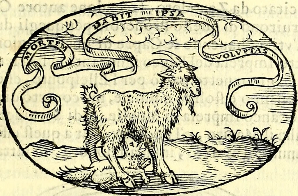 An illustration from Delle imprese trattato, 1592, leaf 366