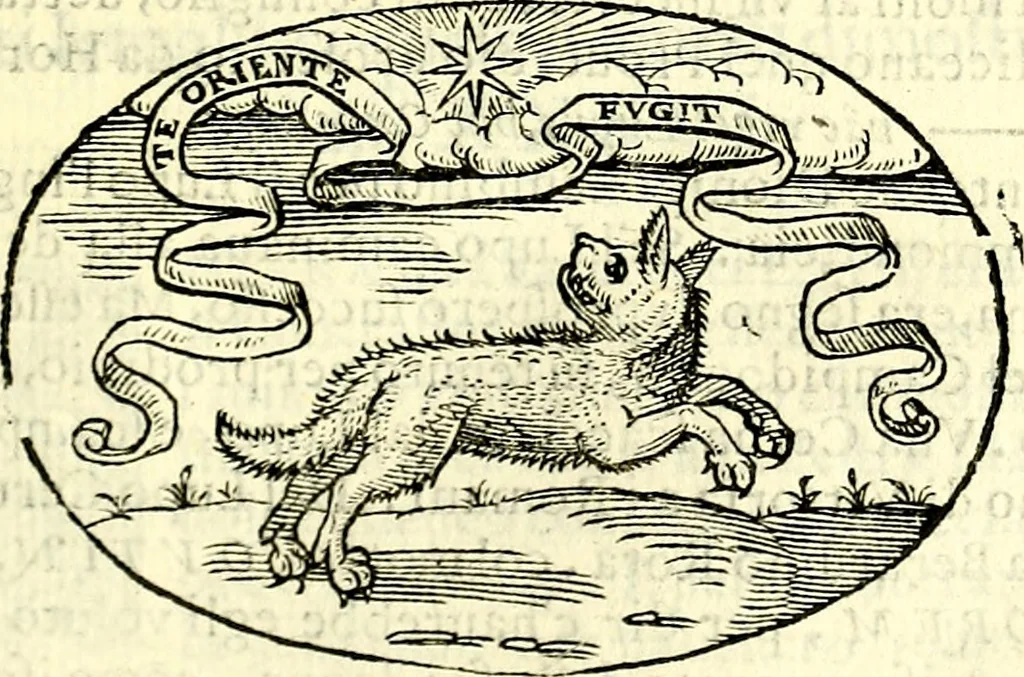 An illustration from Delle imprese trattato, 1592, leaf 382
