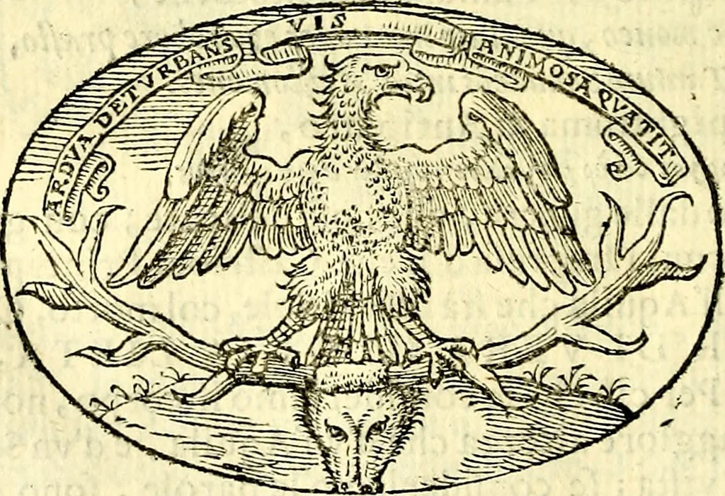 An illustration from Delle imprese trattato, 1592, leaf 415