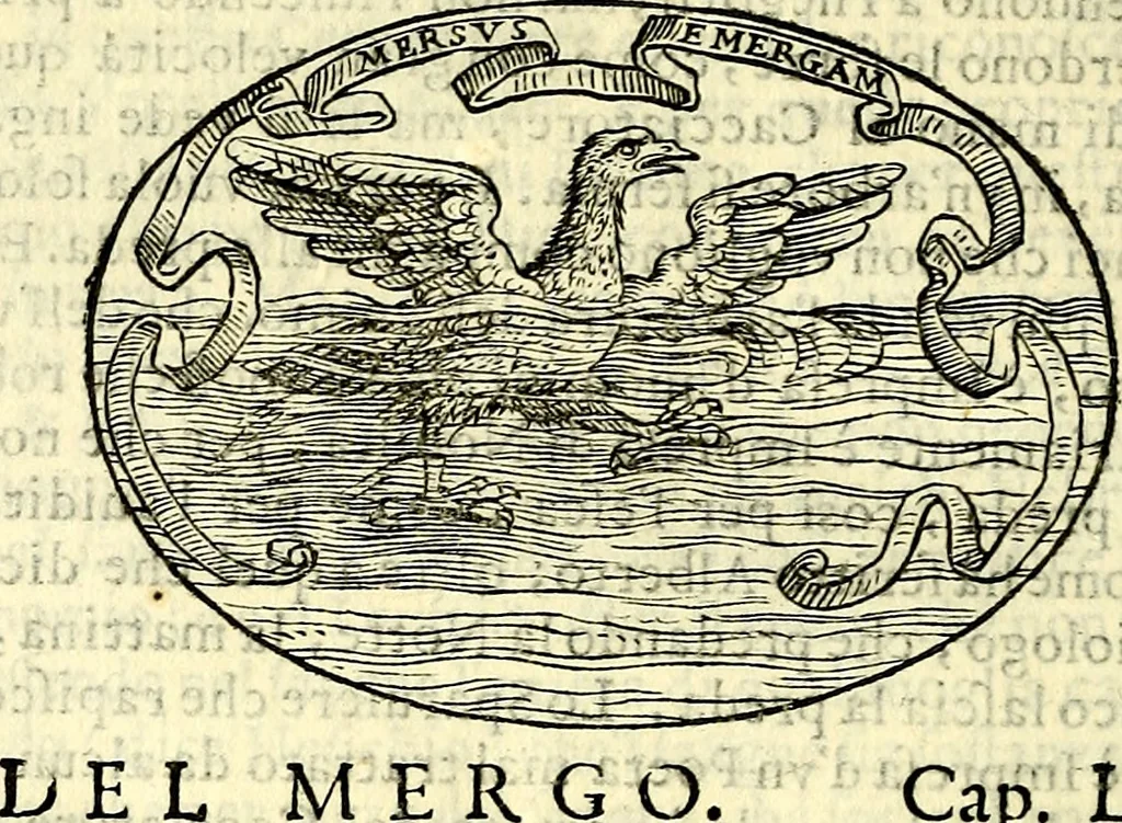 An illustration from Delle imprese trattato, 1592, leaf 447