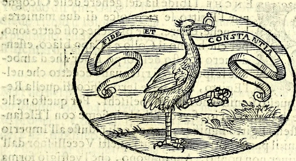 An illustration from Delle imprese trattato, 1592, leaf 458