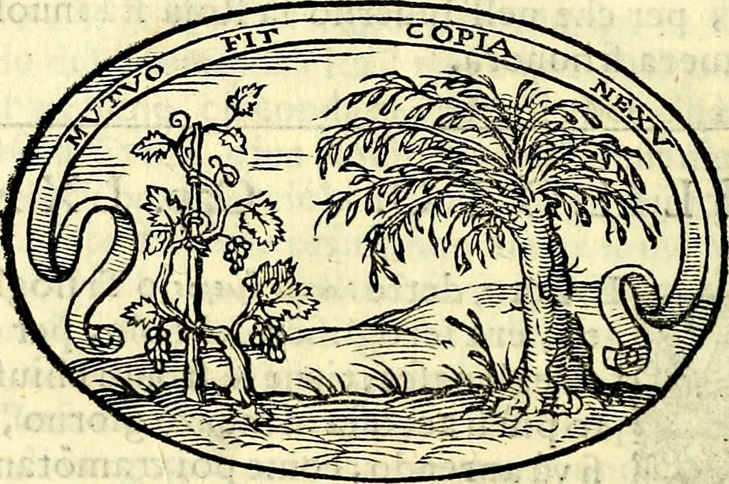 An illustration from Delle imprese trattato, 1592, leaf 489