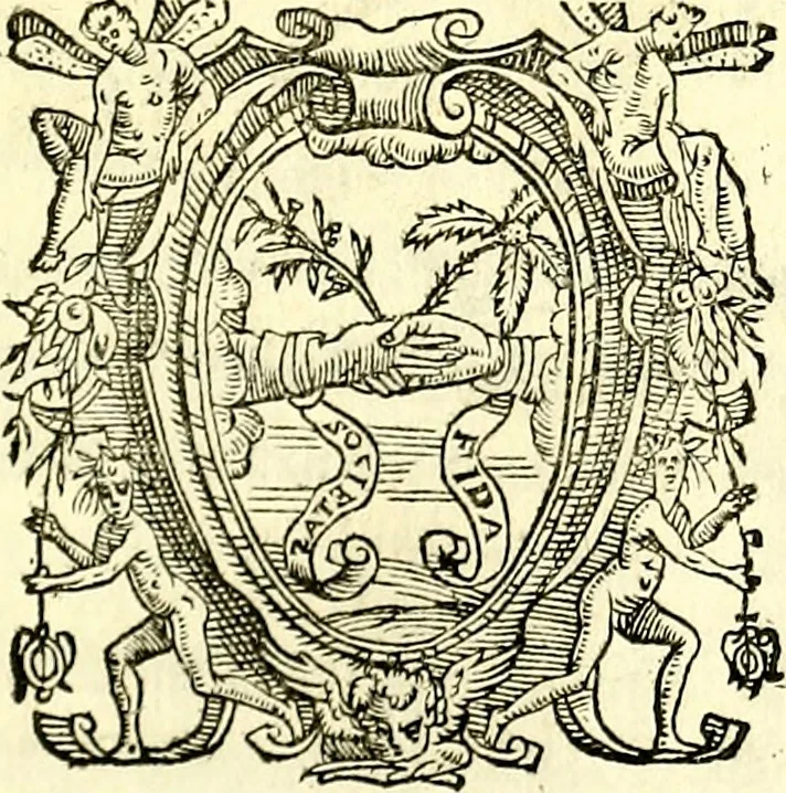 An illustration from Delle imprese trattato, 1592, leaf 518