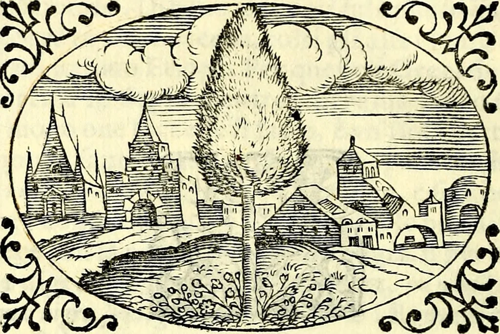 An illustration from Delle imprese trattato, 1592, leaf 525