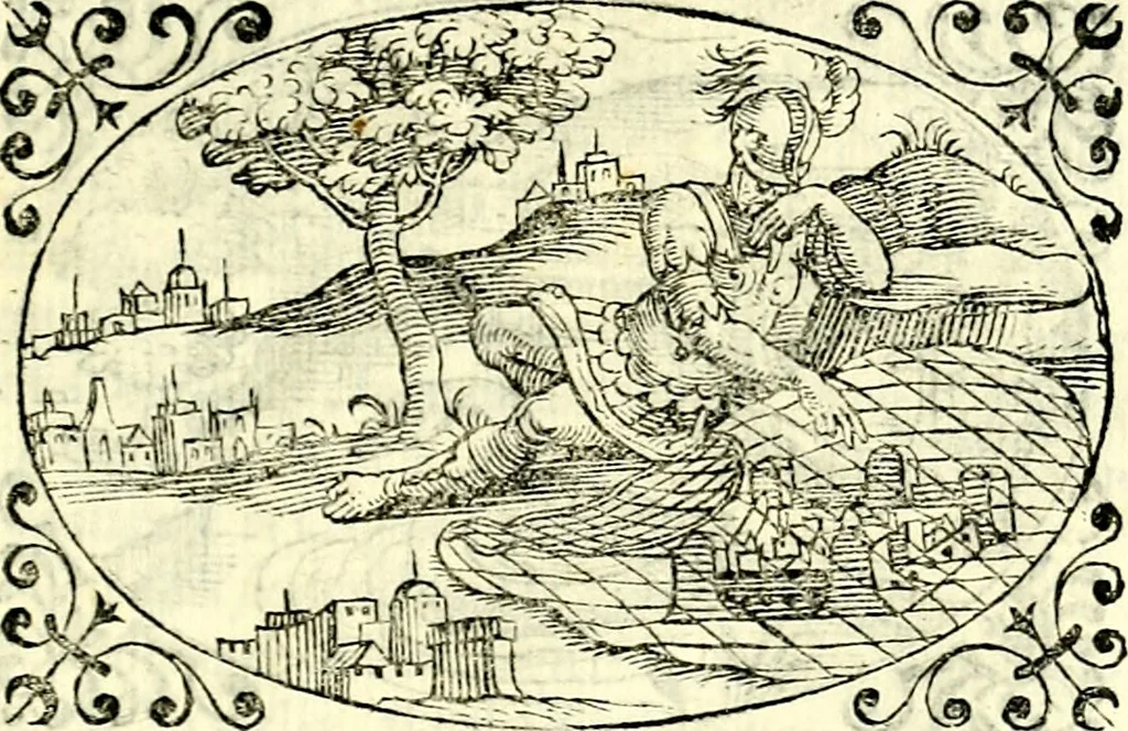 An illustration from Delle imprese trattato, 1592, leaf 530